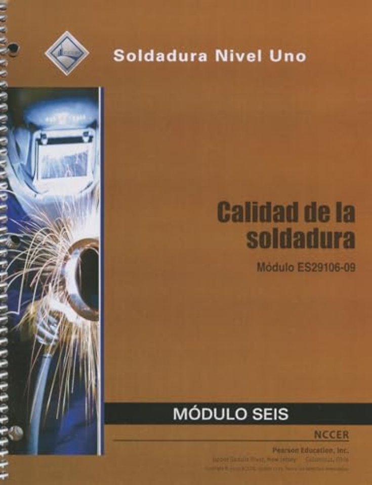 ES29106-09 Weld Quality Trainee Guide in Spanish
