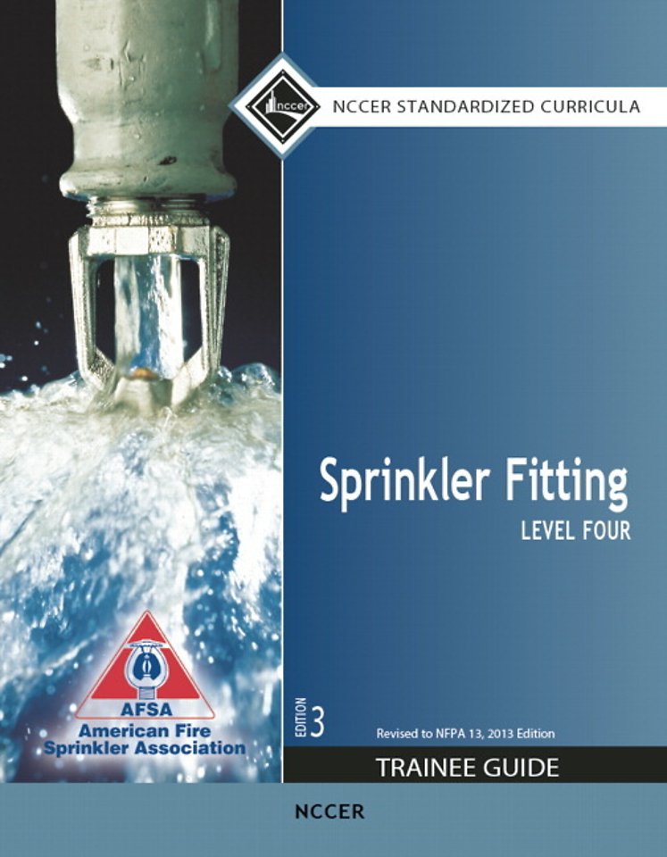Sprinkler Fitting Trainee Guide, Level 4