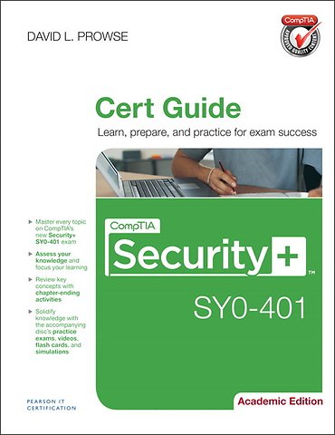 CompTIA Security+ SY0-401 Pearson uCertify Course Student Access Card