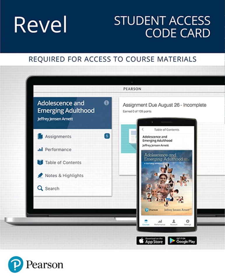 Revel Access Code for Adolescence and Emerging Adulthood