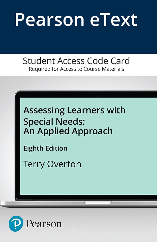 Assessing Learners with Special Needs