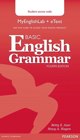 Basic English Grammar MyLab English & eText Access Code Card