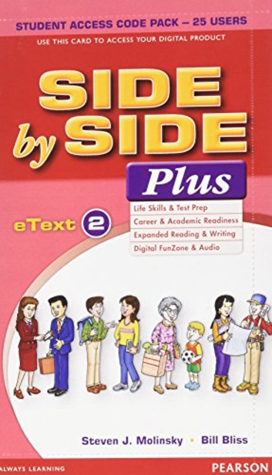 Side By Side Plus 2 - eText Student Access Code Pack - 25 users