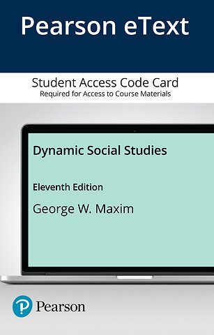 Dynamic Social Studies -- Enhanced Pearson eText