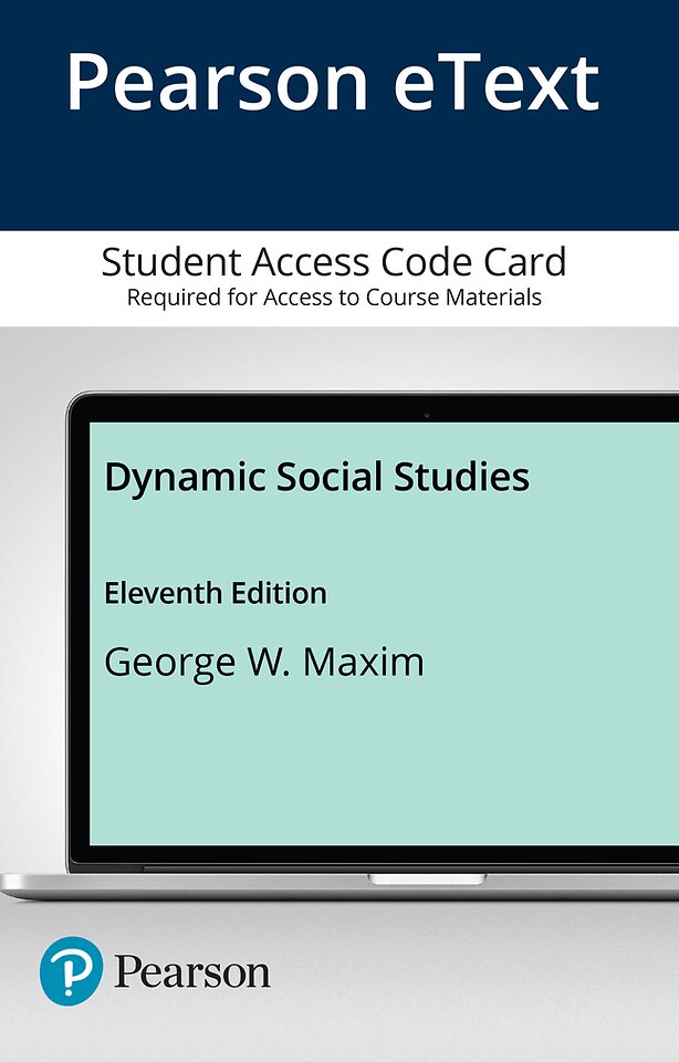 Dynamic Social Studies -- Enhanced Pearson eText