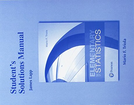 Student's Solutions Manual for Elementary Statistics
