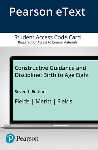 Constructive Guidance and Discipline