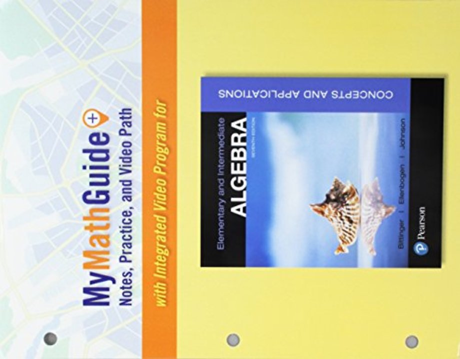 MyMathGuide for Elementary and Intermediate Algebra