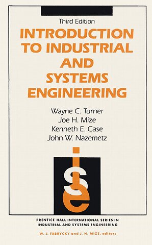 Introduction To Industrial And Systems Engineering