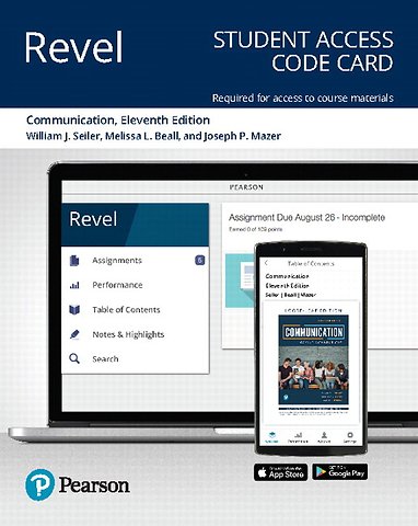 Revel Access Code for Communication
