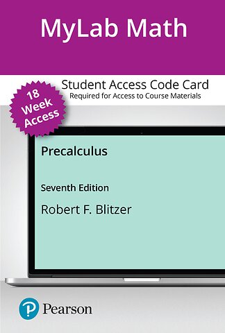 MyLab Math with Pearson eText Access Code for Precalculus