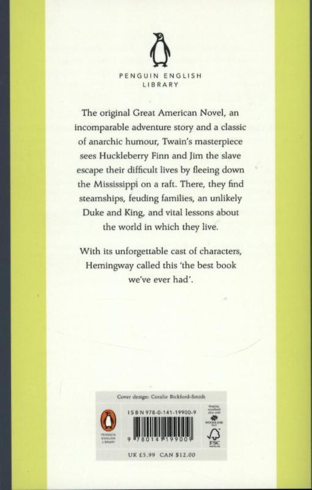 The Adventures of Huckleberry Finn