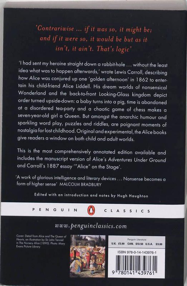 Alice's Adventures in Wonderland and Through the Looking Glass