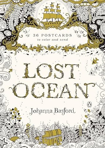 Lost Ocean: 36 Postcards to Color and Send