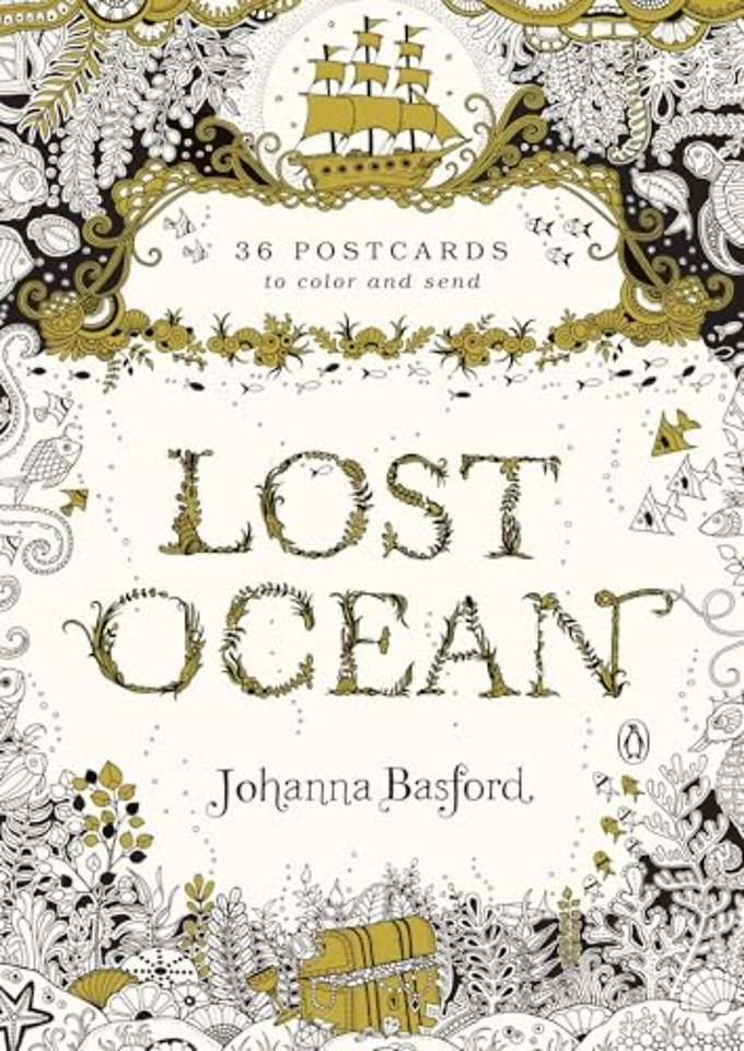 Lost Ocean: 36 Postcards to Color and Send