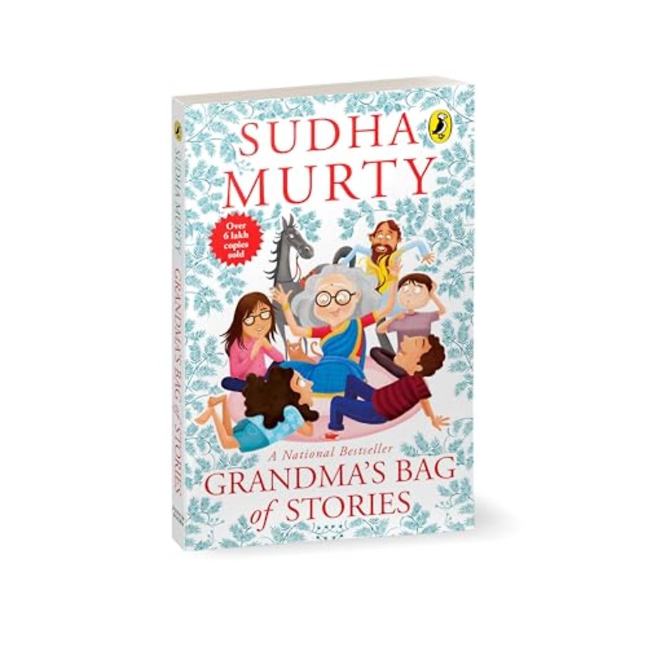 Grandma's Bag Of Stories: Collection of 20+ Illustrated short stories, traditional Indian folk tales by Sudha Murty