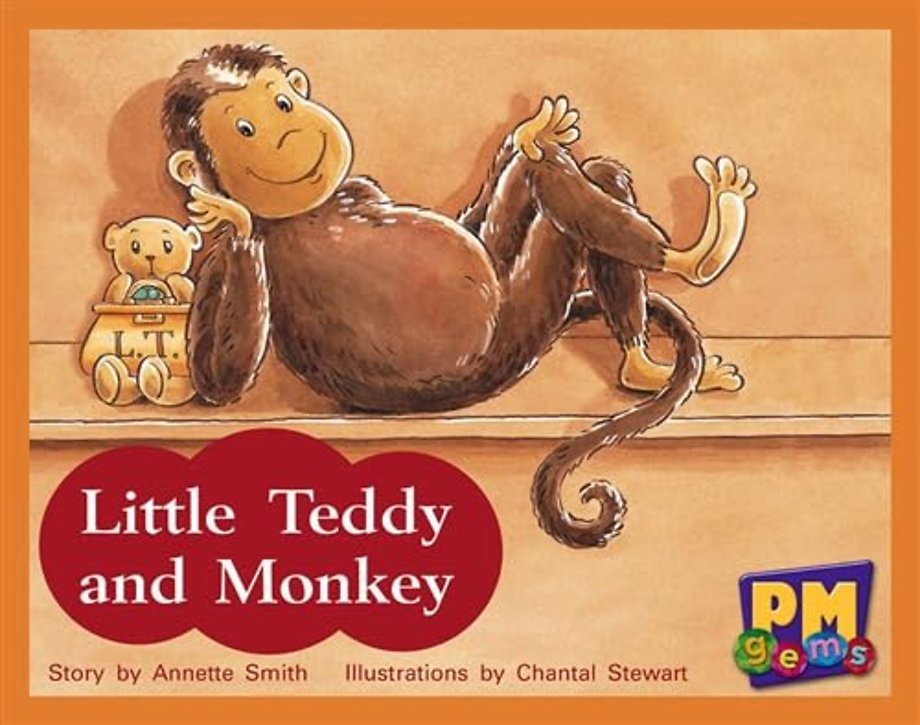 Little Teddy and Monkey
