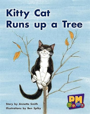 Kitty Cat Runs up a Tree