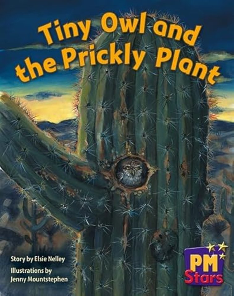 Tiny Owl and Prickly Plant