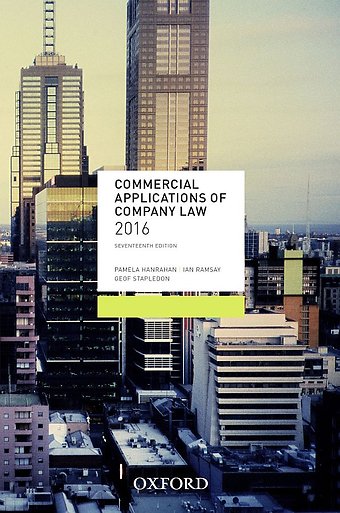 Commercial Applications of Company Law 2016