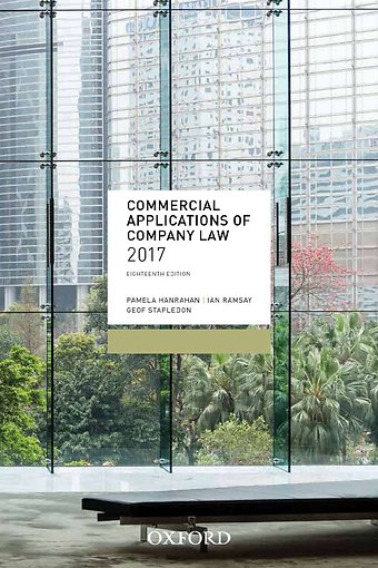 Commercial Applications of Company Law 2017