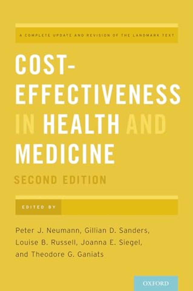 Cost-Effectiveness in Health and Medicine
