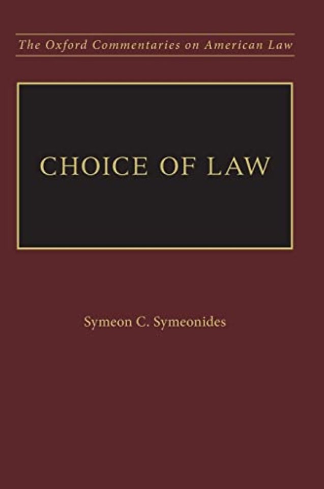 Choice of Law Choice of Law