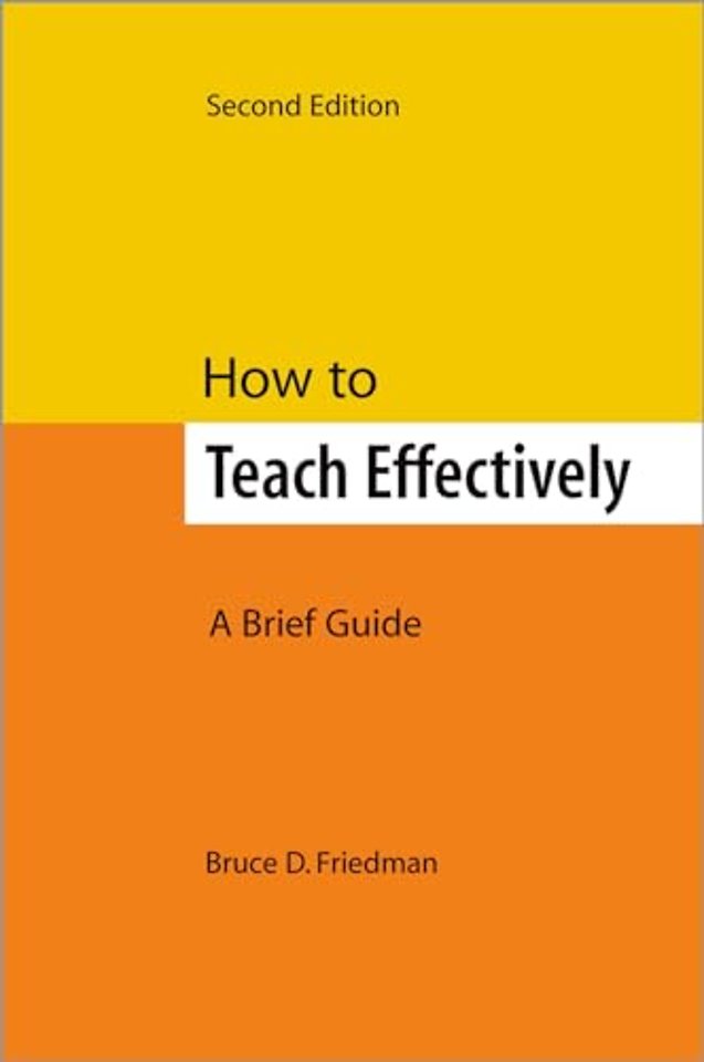 How to Teach Effectively, Second Edition