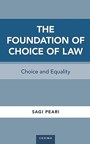 The Foundation of Choice of Law