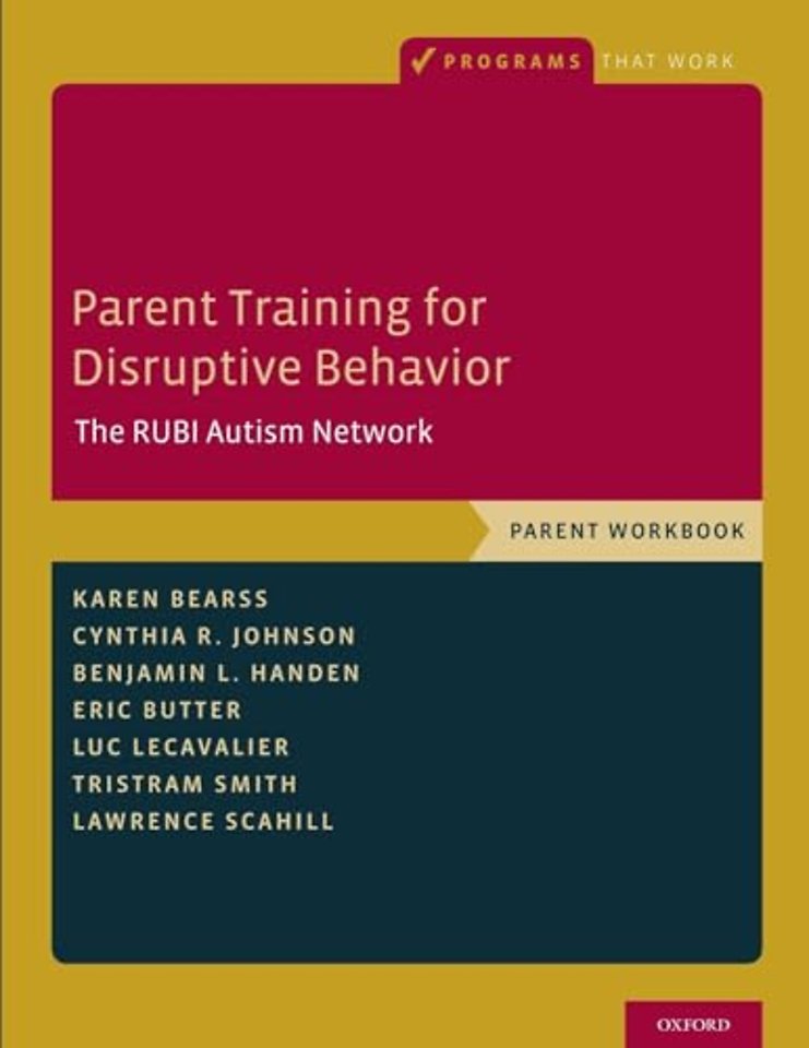 Parent Training for Disruptive Behavior