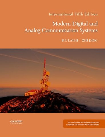 Modern Digital and Analog Communication