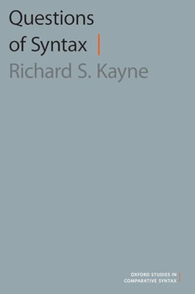 Questions of Syntax