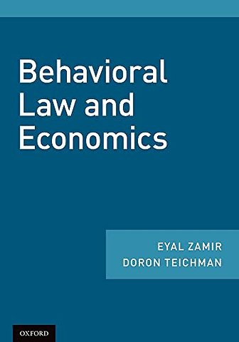 Behavioral Law and Economics