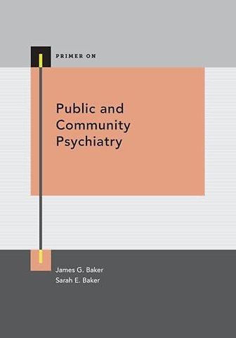 Public and Community Psychiatry