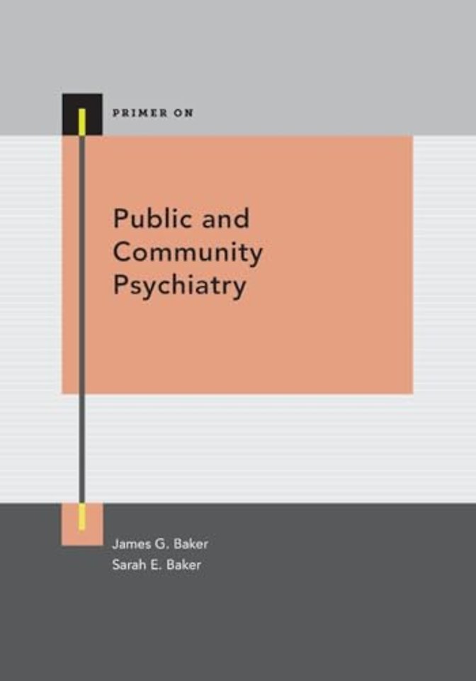 Public and Community Psychiatry