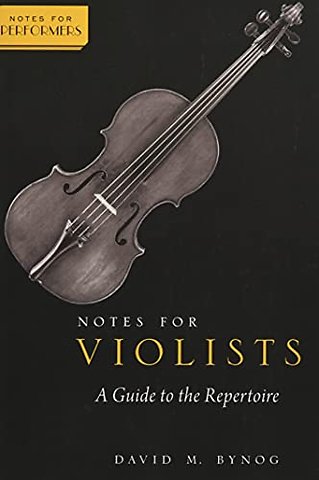 Notes for Violists
