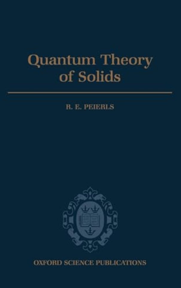 Quantum Theory of Solids