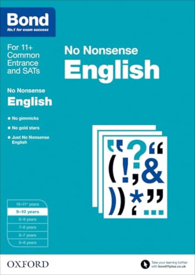 Bond: English: No Nonsense