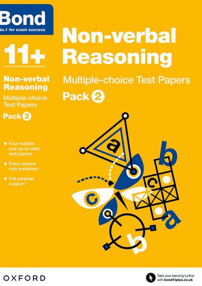 Bond 11+: Non-verbal Reasoning: Multiple-choice Test Papers (for GL Assessment & other 11 plus exams)