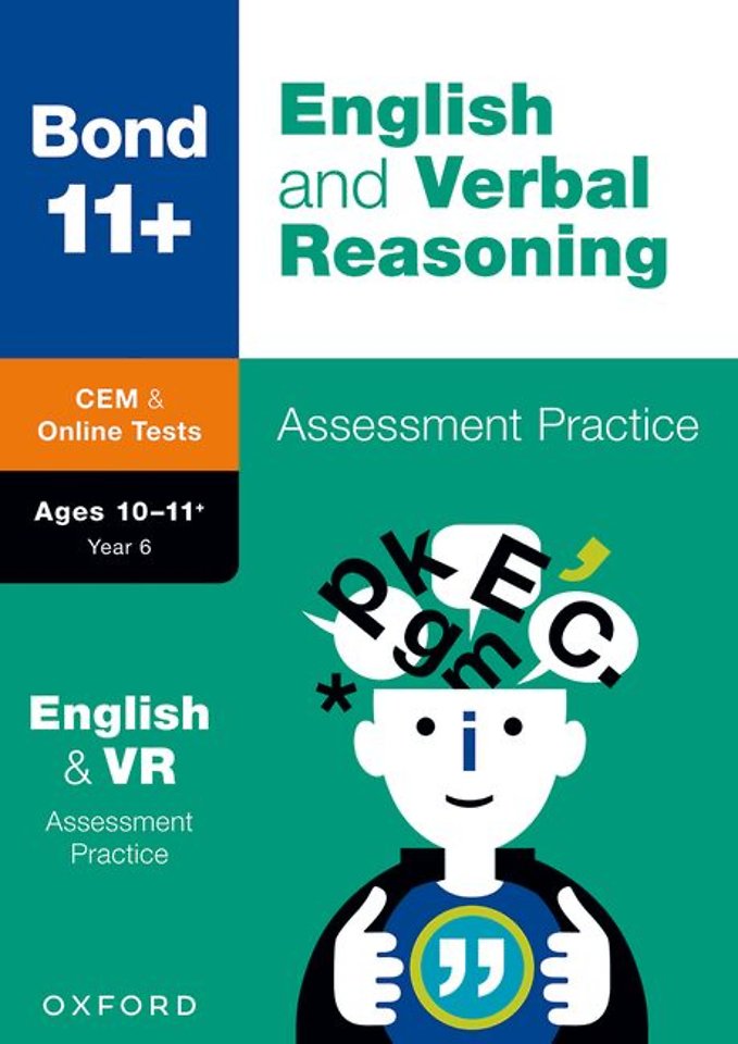 Bond 11+ CEM English & Verbal Reasoning Assessment Papers 10-11 Years (now Cambridge Select Insight)
