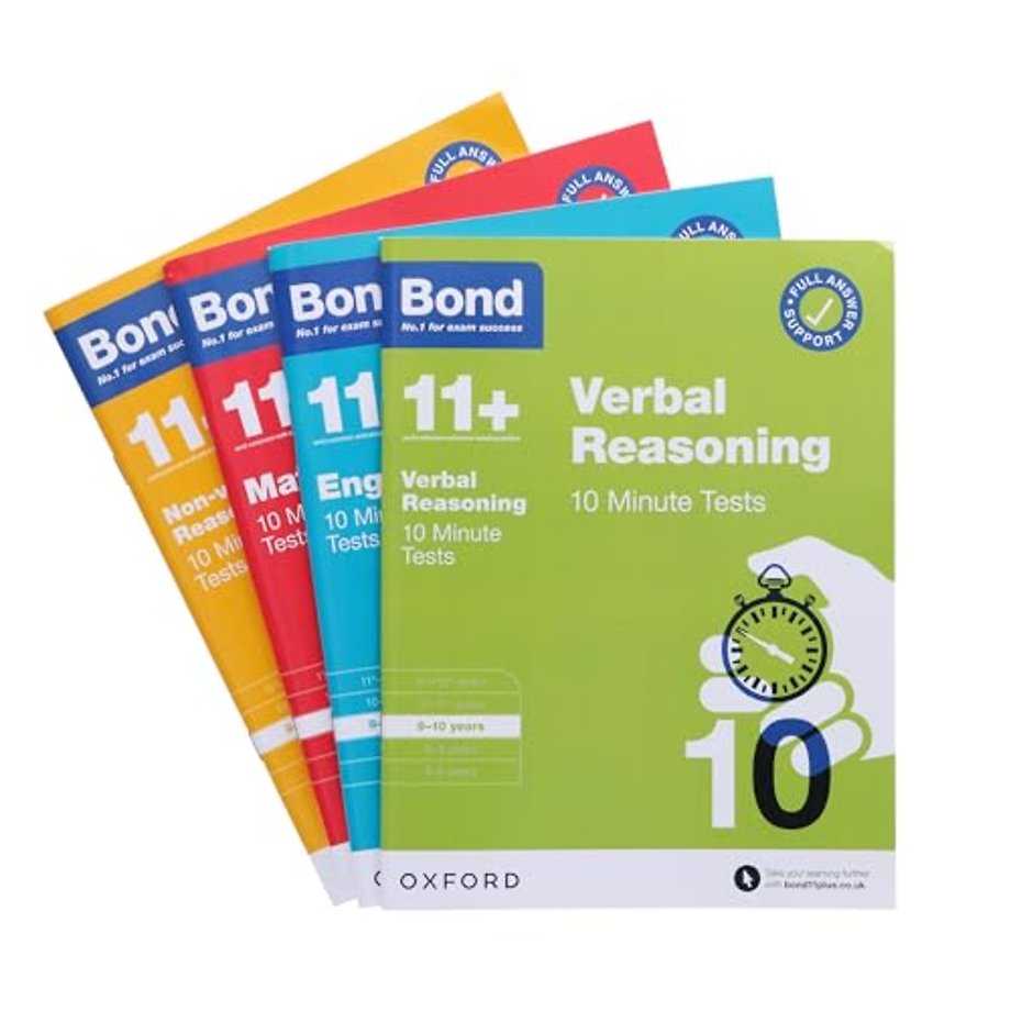 Bond 11+: Bond 11+ 10 Minute Tests 9-10 years Bundle (for GL Assessment & other 11 plus exams)