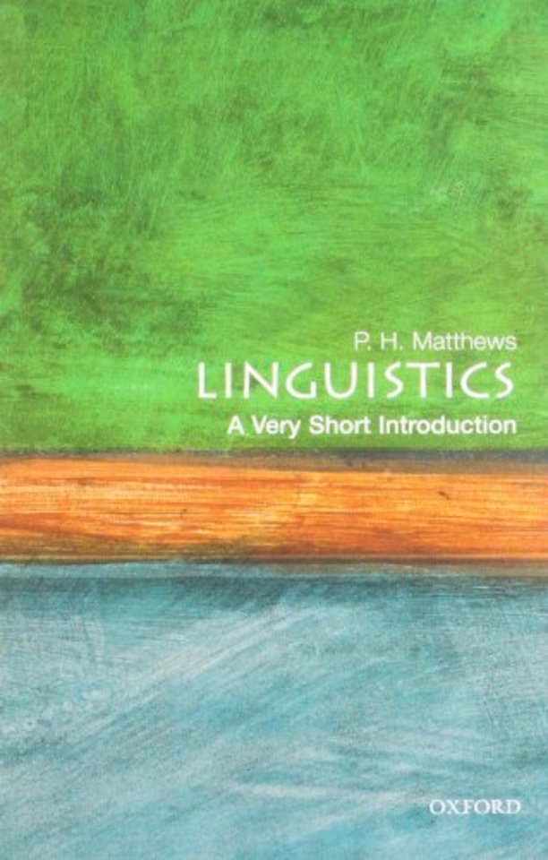 Linguistics: A Very Short Introduction