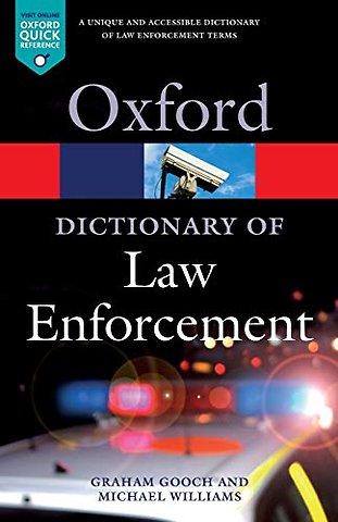 A dictionary of law enforcement