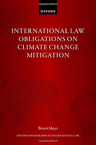 International Law Obligations on Climate Change Mitigation