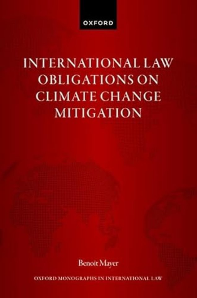 International Law Obligations on Climate Change Mitigation