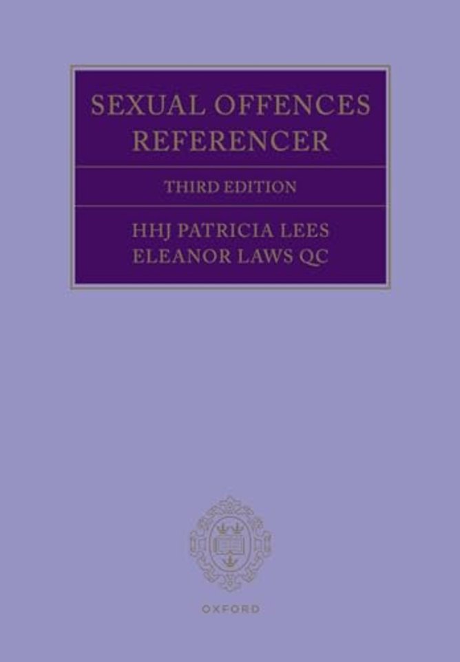 Sexual Offences Referencer 3e