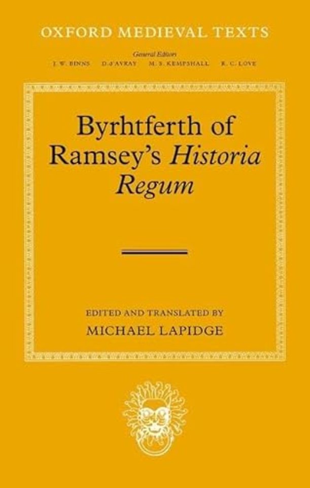 Byrhtferth of Ramsey's Historia Regum
