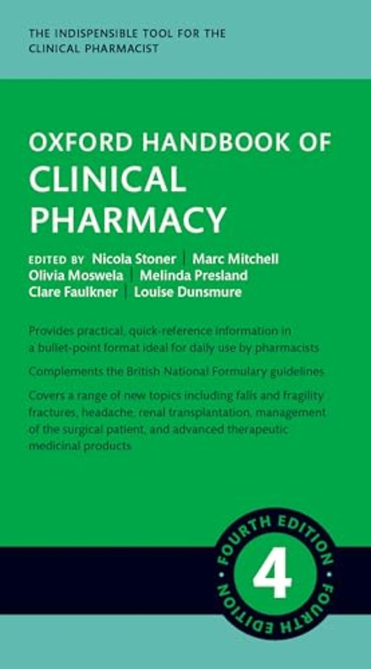 Oxford Handbook of Clinical Pharmacy