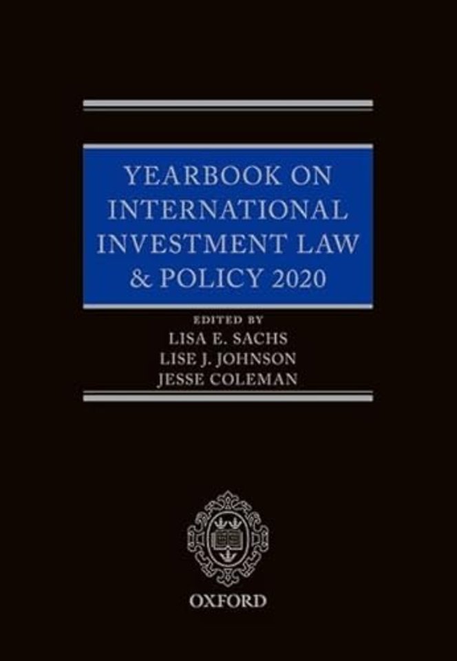 Yearbook on International Investment Law & Policy 2020