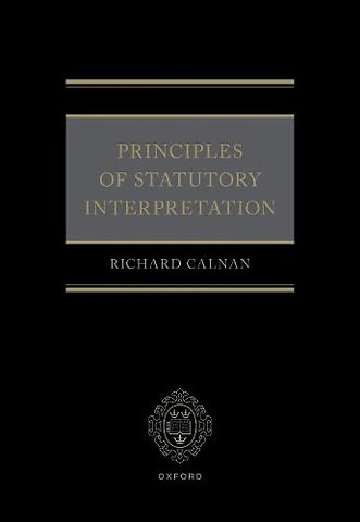 Principles of Statutory Interpretation